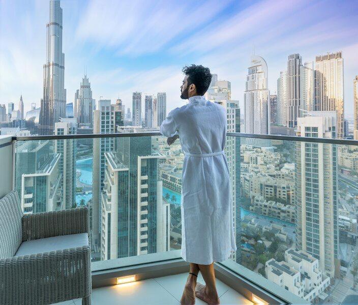 Urban Nest Hostel Burj Khalifa View Dubai Exterior foto